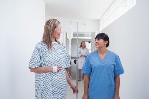 How far does a nurse walk each shift?